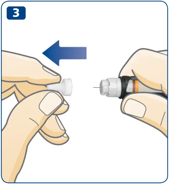 NovoPen Echo Plus - Приєднайте голку 3