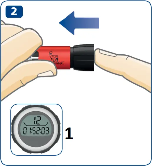 NovoPen Echo Plus - Перевірка останньої дози 2