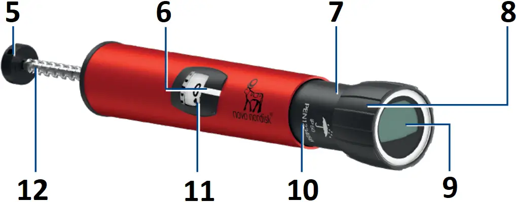 NovoPen Echo Plus - Перо 3a