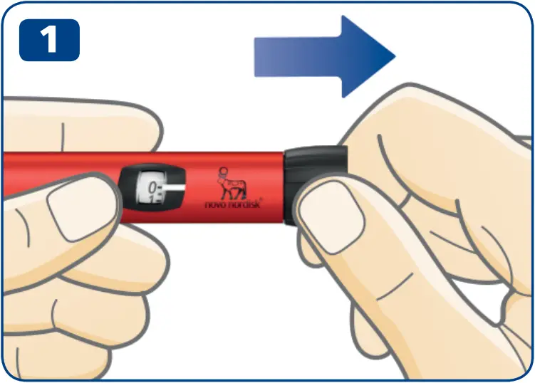 NovoPen Echo Plus - Вибір дози 1